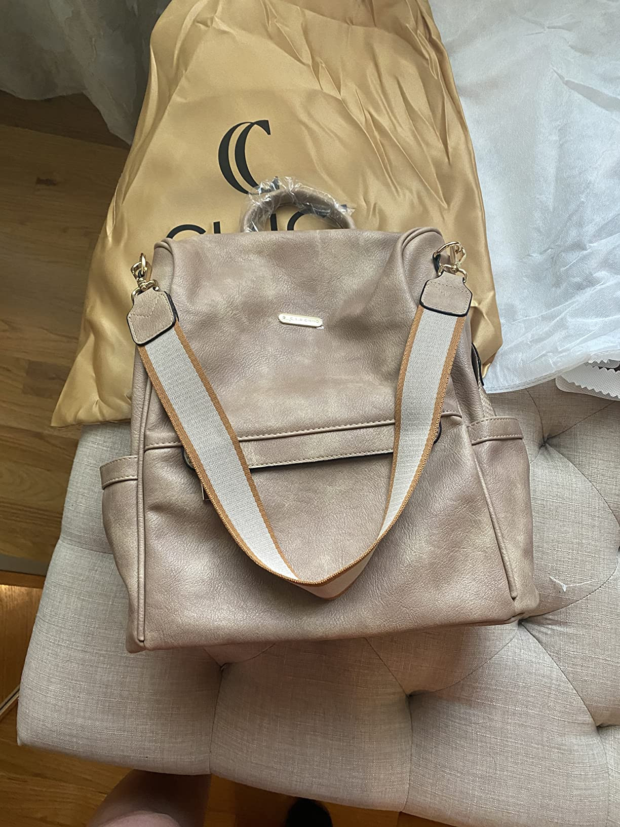 CLUCI Womens Backpack Purse PU Leather Anti-theft Large Fashion Designer Travel Bag Ladies Should... | Amazon (US)