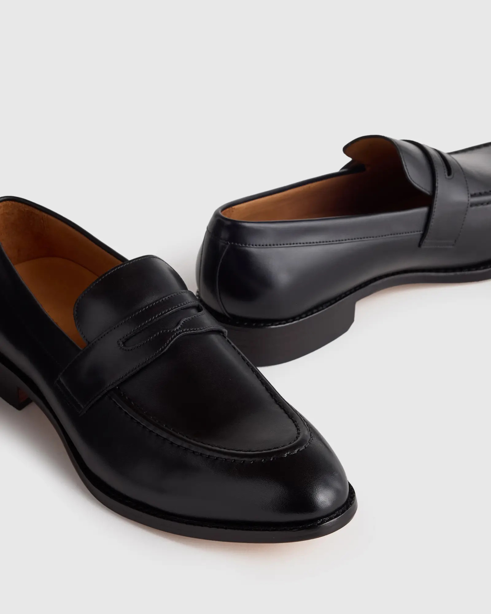 Calfskin Leather Penny Loafer | Quince