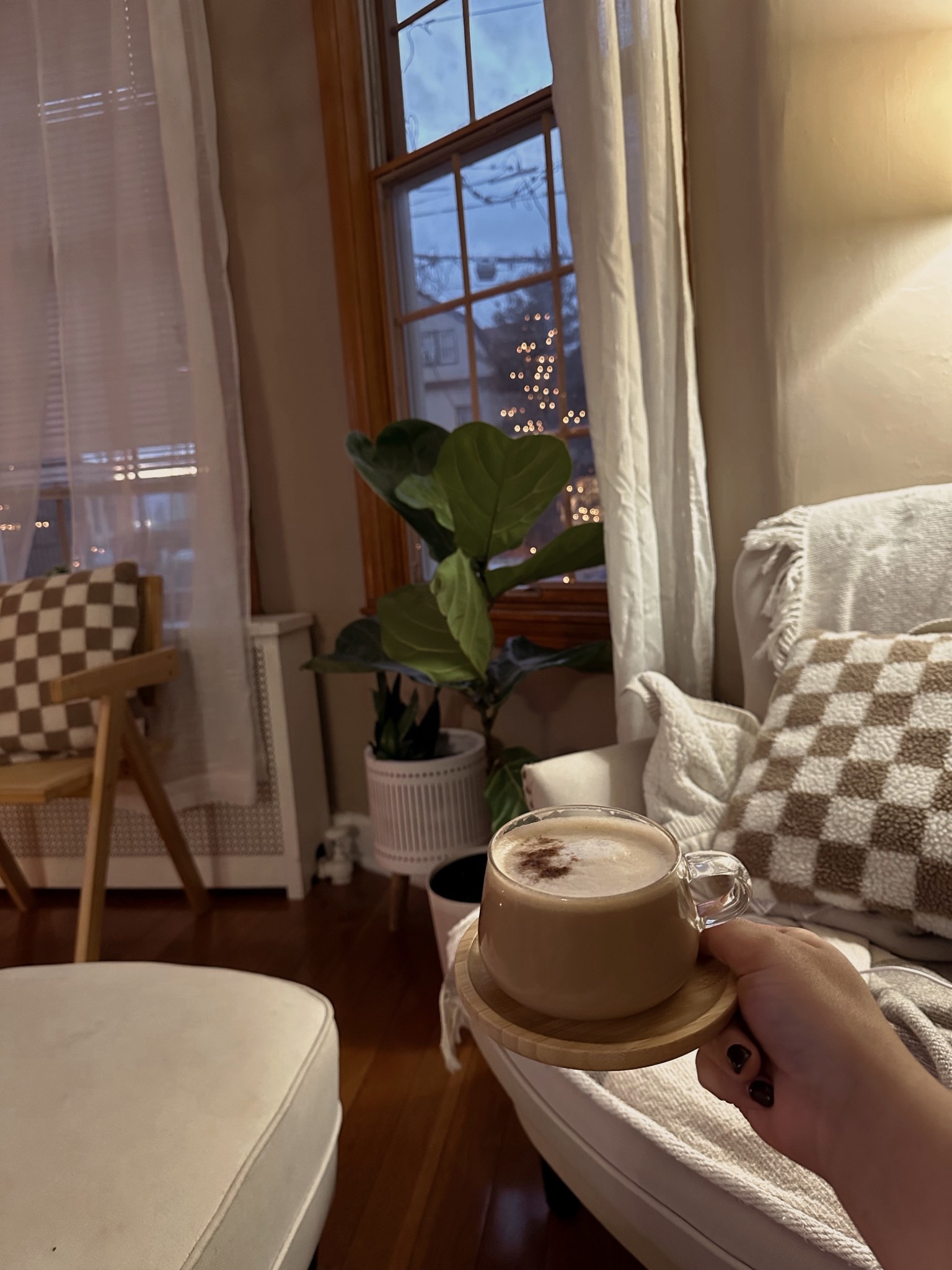 Romanticizing coffee time in my boho living room ☕️✨ warm tones, soft textures, and simple decor that feels effortless but elevated. Sharing the exact pieces to help you recreate this cozy vibe 🤍

#LTKvlog #LTKHome #LTKdayinmylife