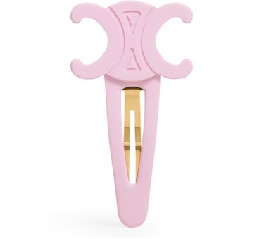 Triomphe large snap hair clip in acetate and steel | 24S US