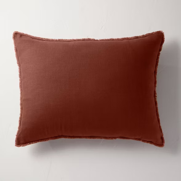 Heavyweight Linen Blend King Euro Throw Pillow - Casaluna™ | Target