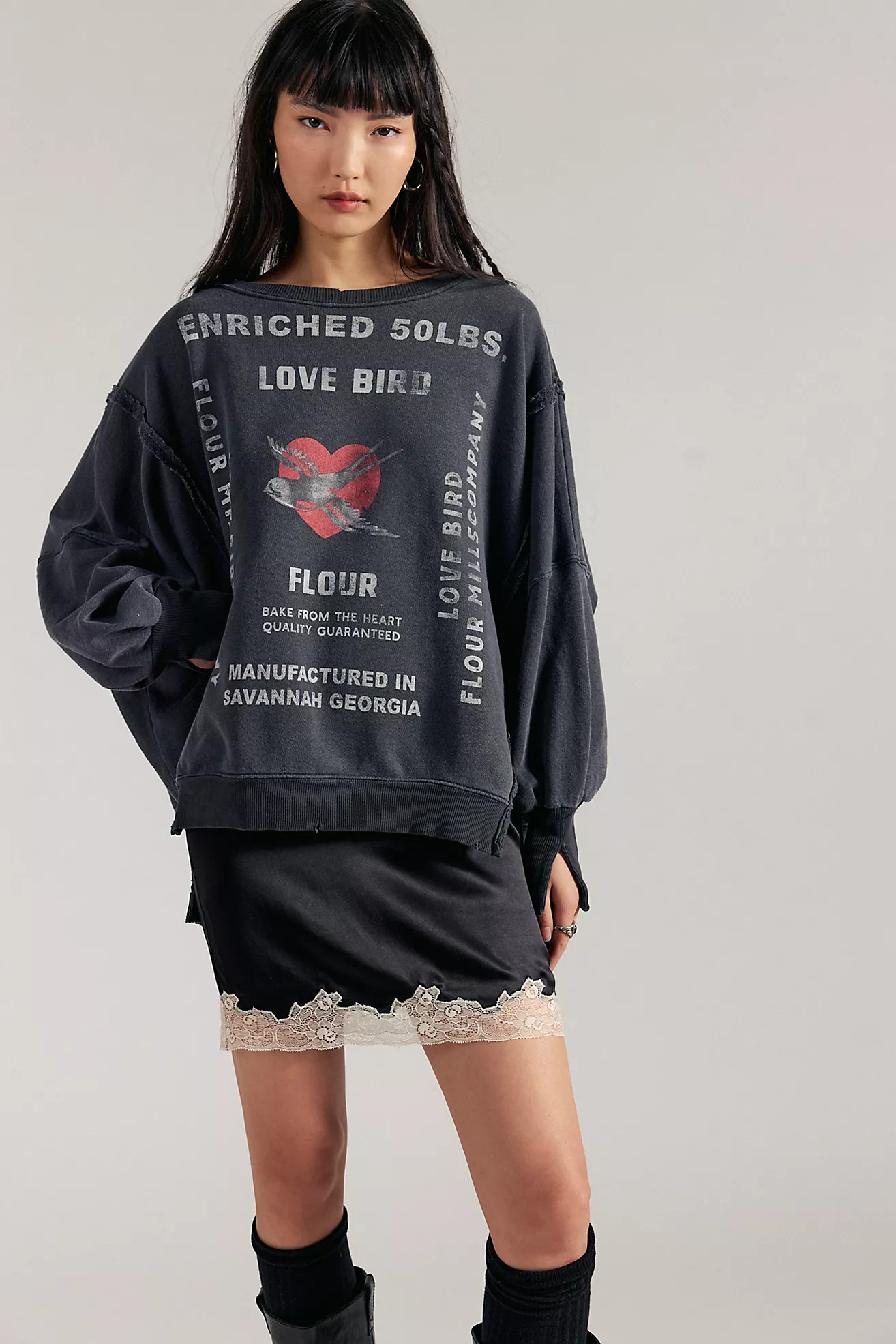 We The Free Graphic Camden Pullover | Free People (Global - UK&FR Excluded)