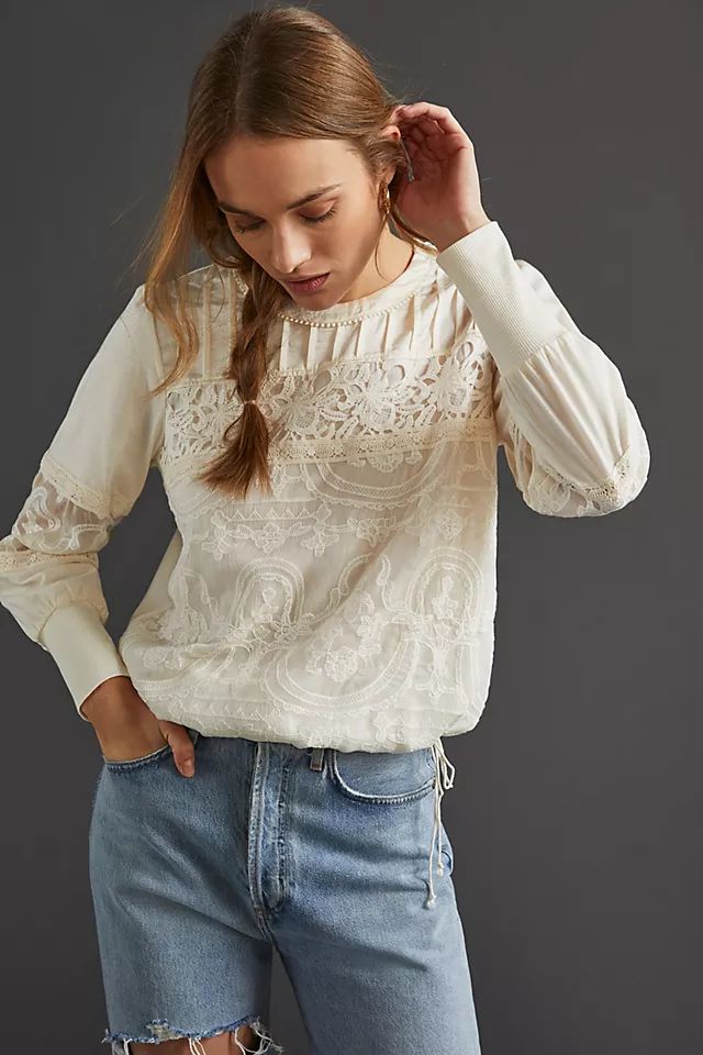 Lace Top | Anthropologie (US)