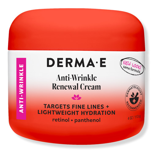 DERMA E Anti-Wrinkle Retinol Renewal Cream | Ulta