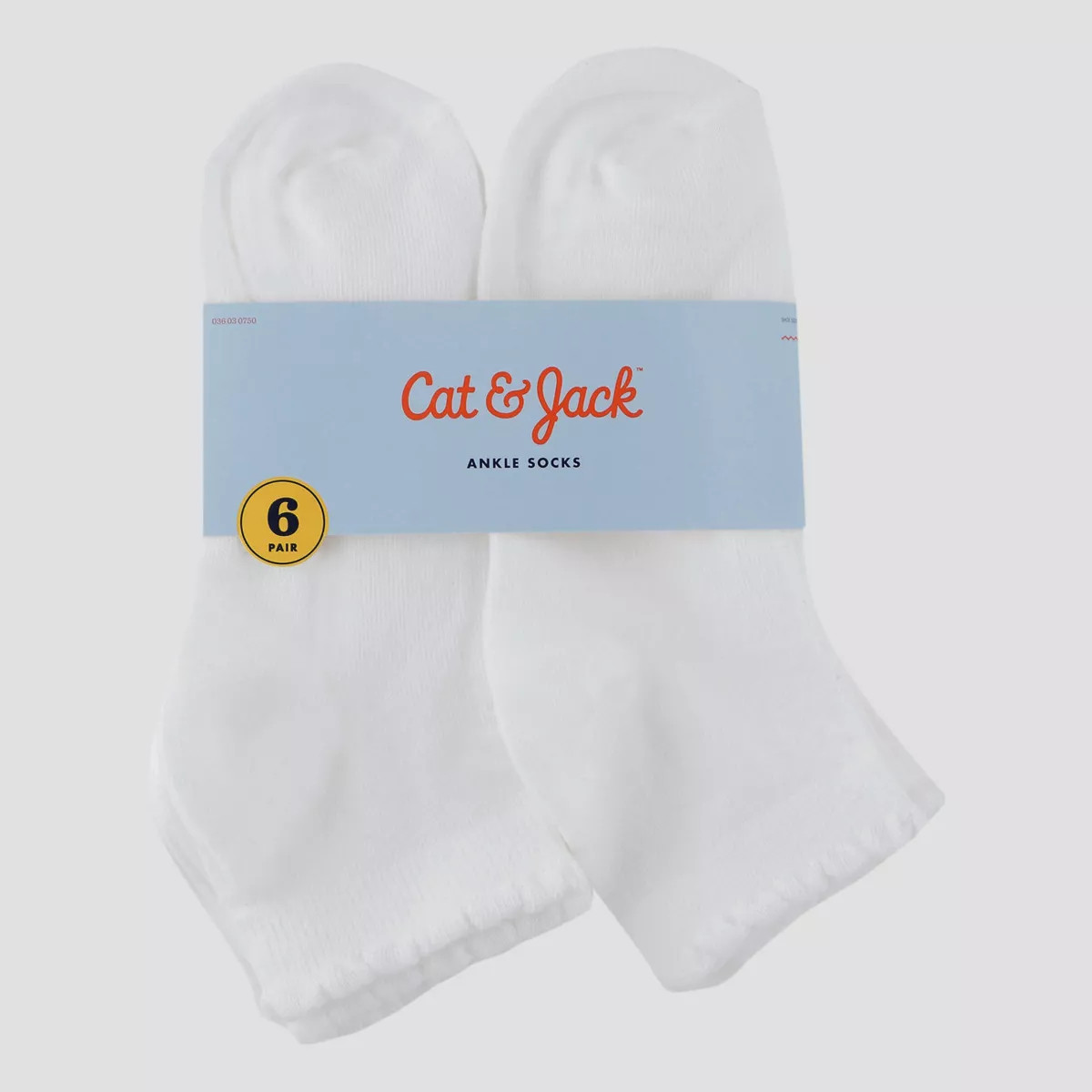 Girls' Casual Ankle Socks 6pk - Cat & Jack™ White | Target