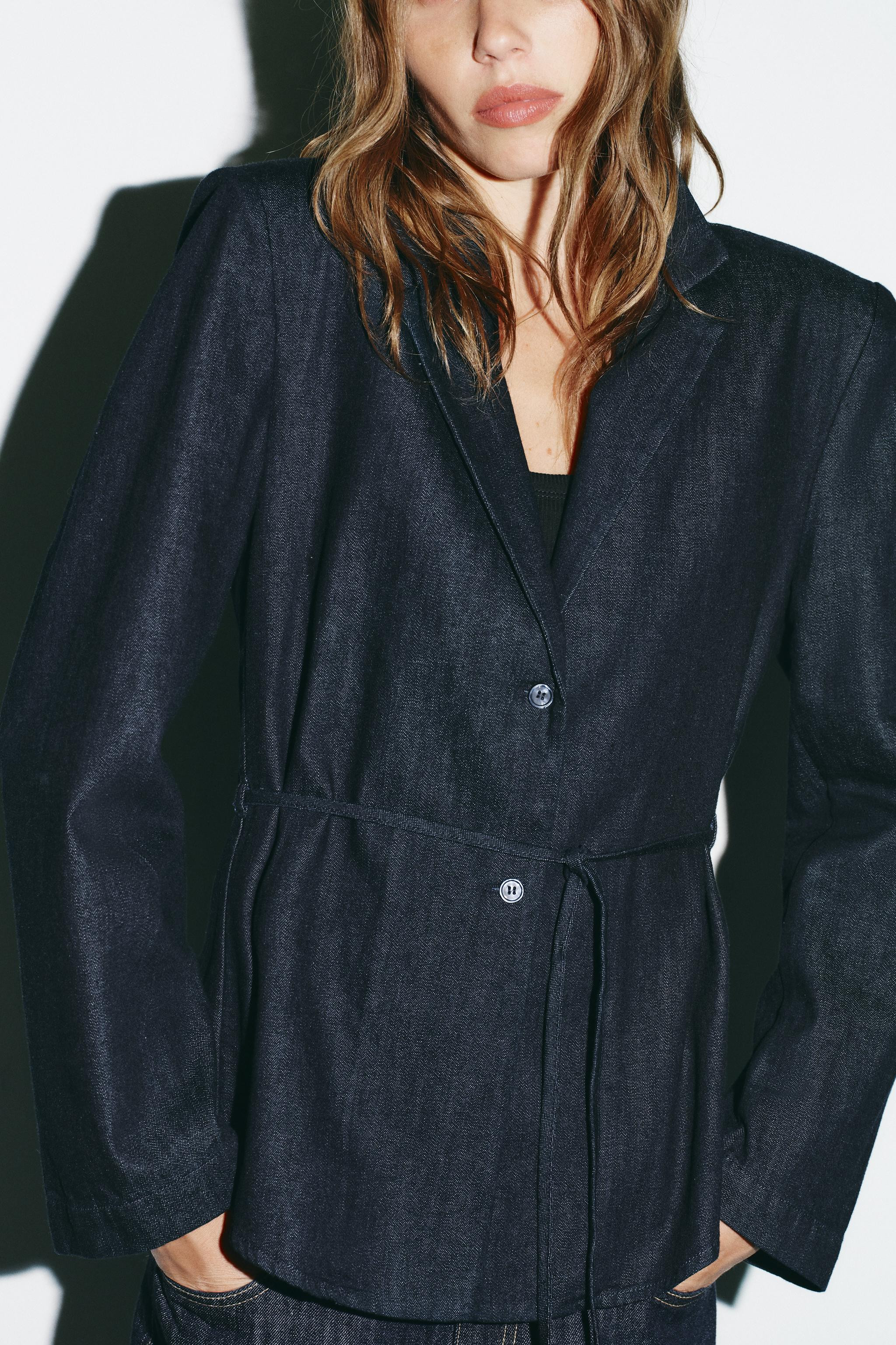 BELTED SHIRT BLAZER | Zara US