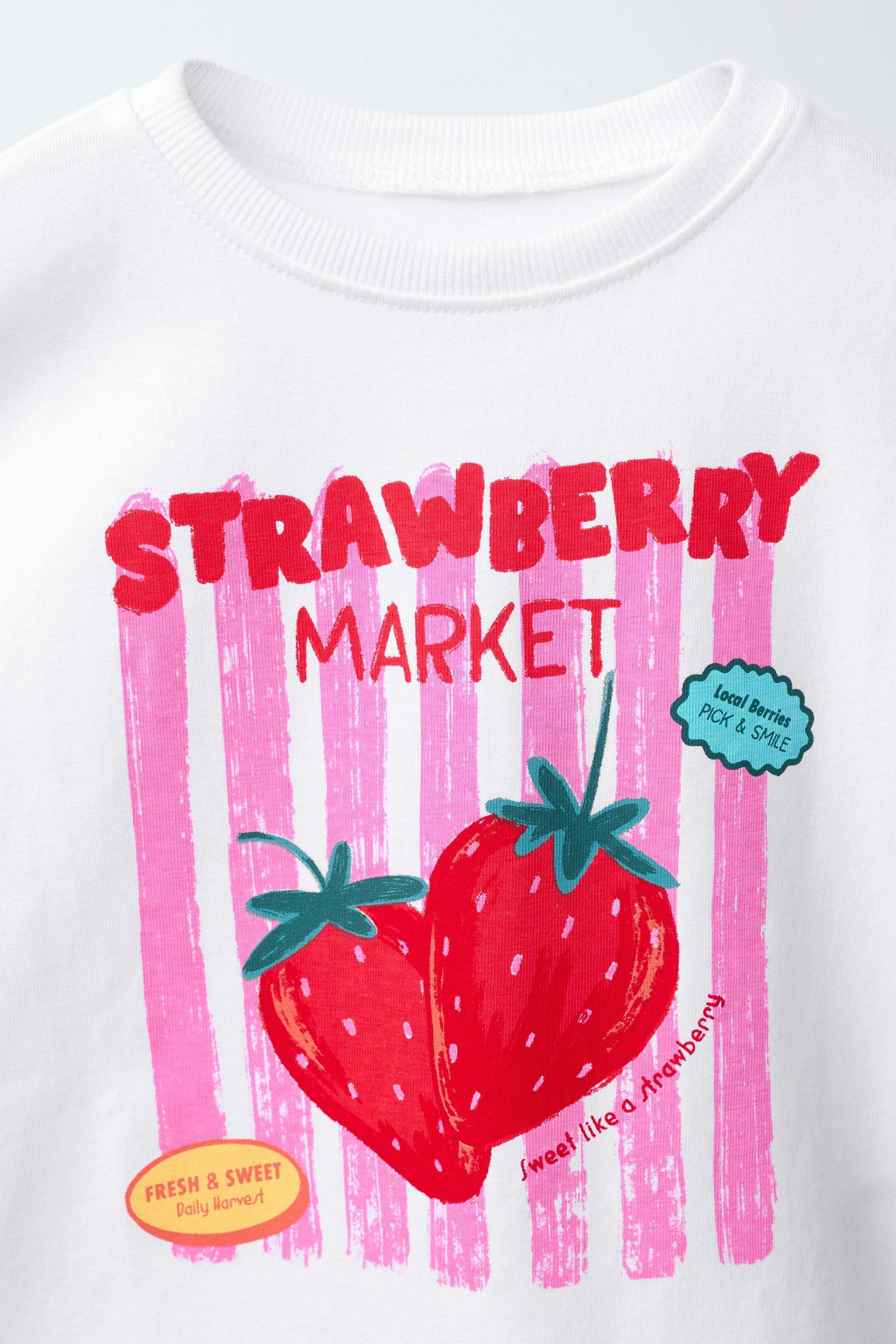 FRUIT PRINT T-SHIRT | Zara US