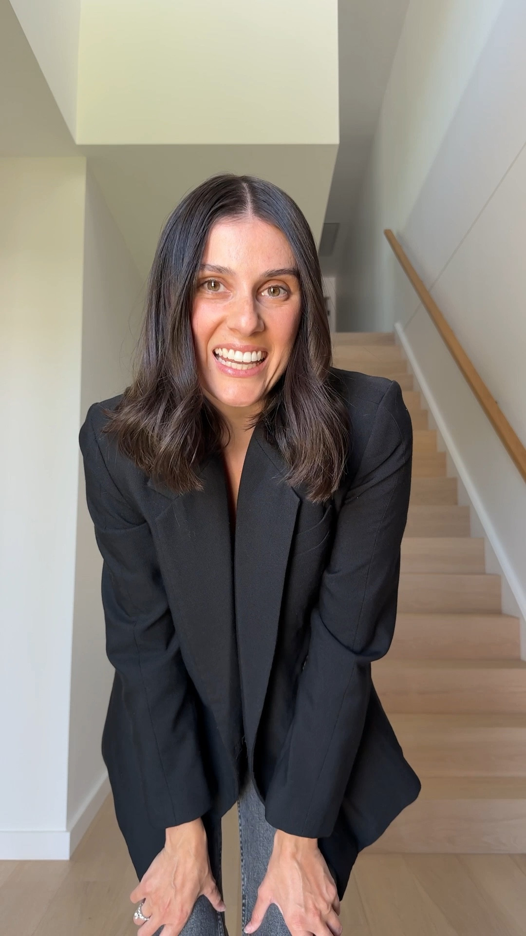 Classic black blazer every corporate girlie needs in her wardrobe  🖤