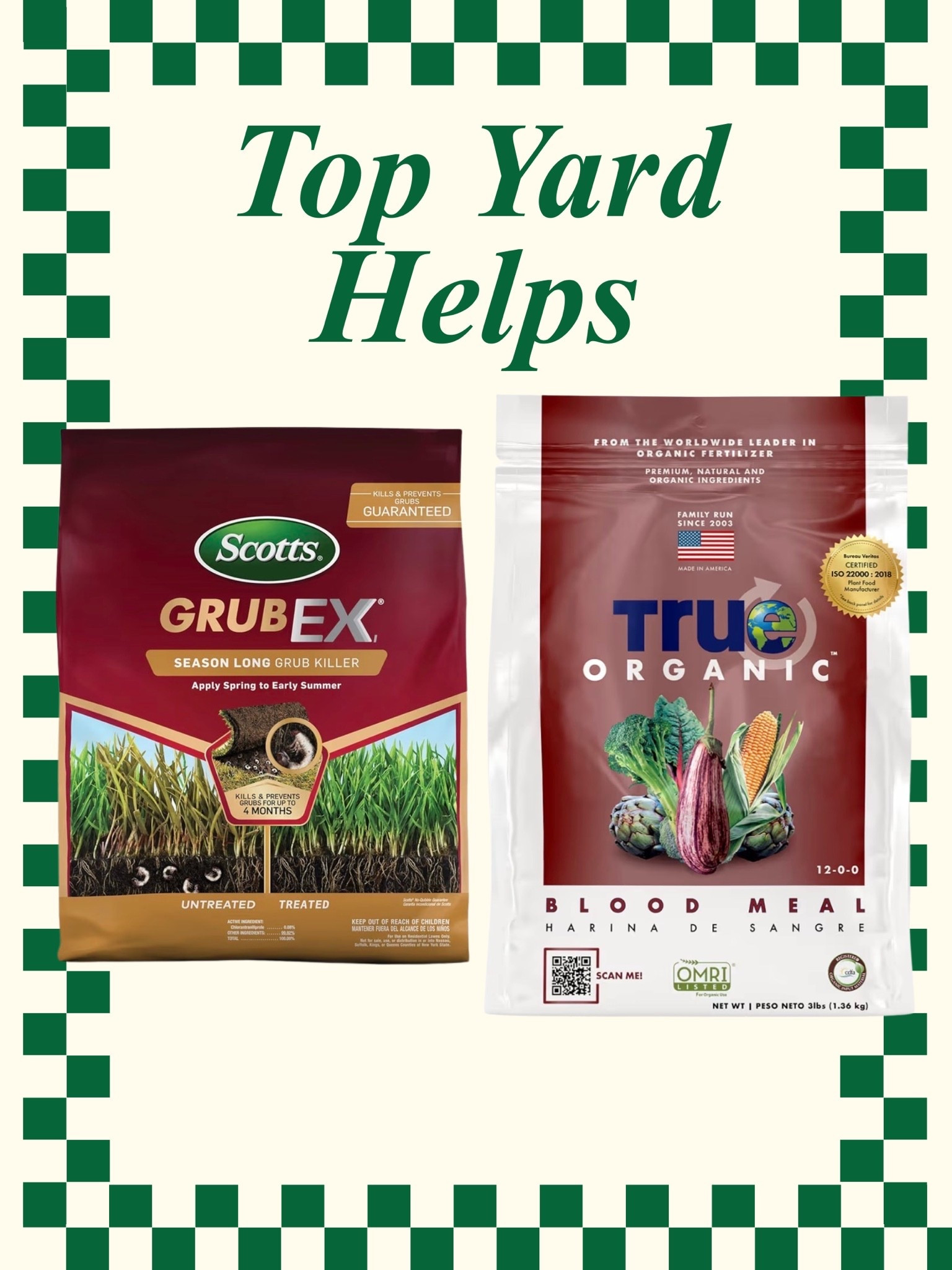 Yard helps!