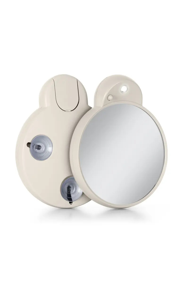 Lighted Compact Mirror with 10X Magnification & Retractable Suction Cups | Nordstrom