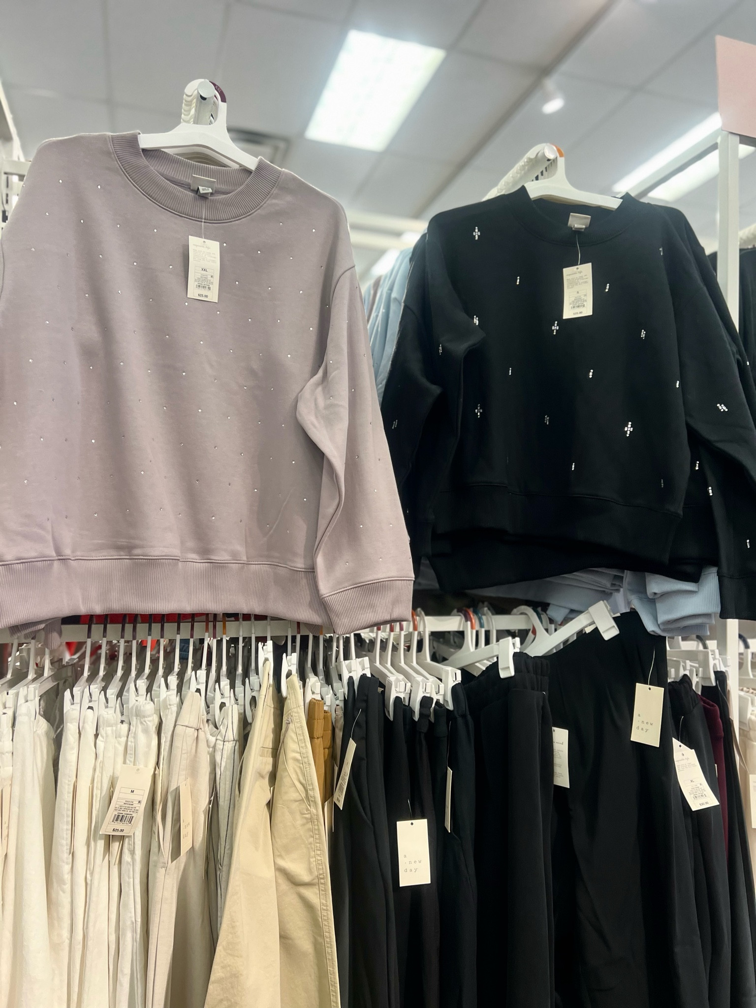 40% off Black Friday week Women's Rhinestone Sweatshirt - A New Day™

#LTKStyleTip #LTKMidsize #LTKSaleAlert