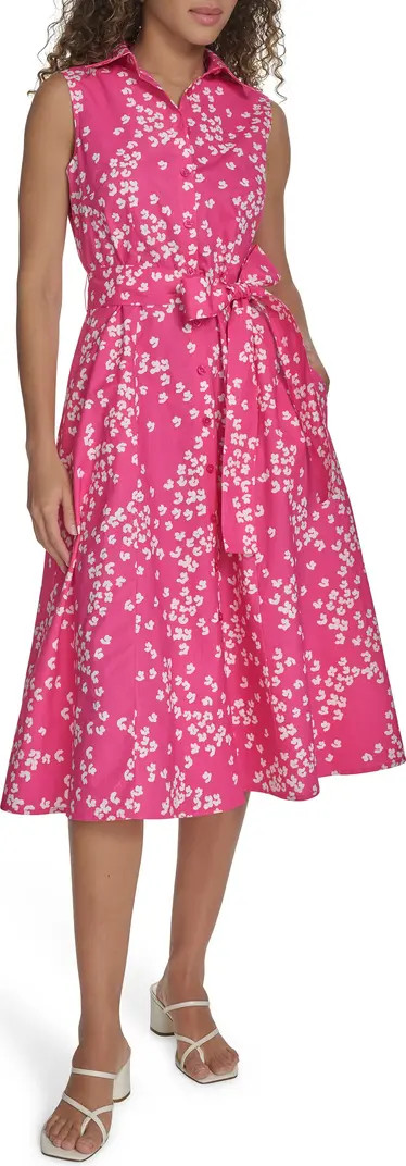 Tie Waist Cotton Shirtdress | Nordstrom Rack