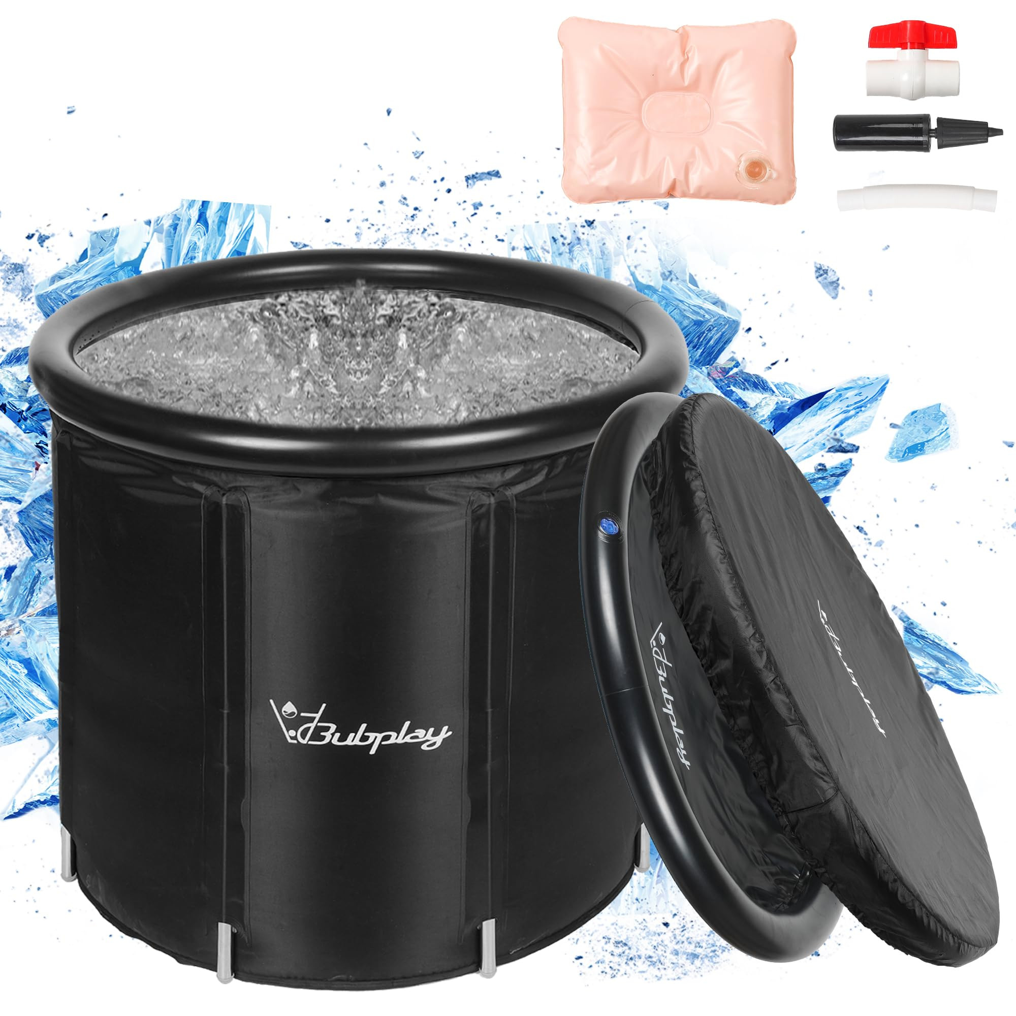 Ice Bath Cold Plunge Tub with Cover for Indoor Outdoor for Recovery, Cold Water Therapy, Athletes... | Amazon (US)