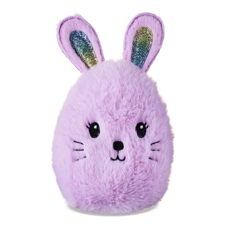 Oval Bunny Plush, Purple, 8", Easter by Way To Celebrate | Walmart (US)