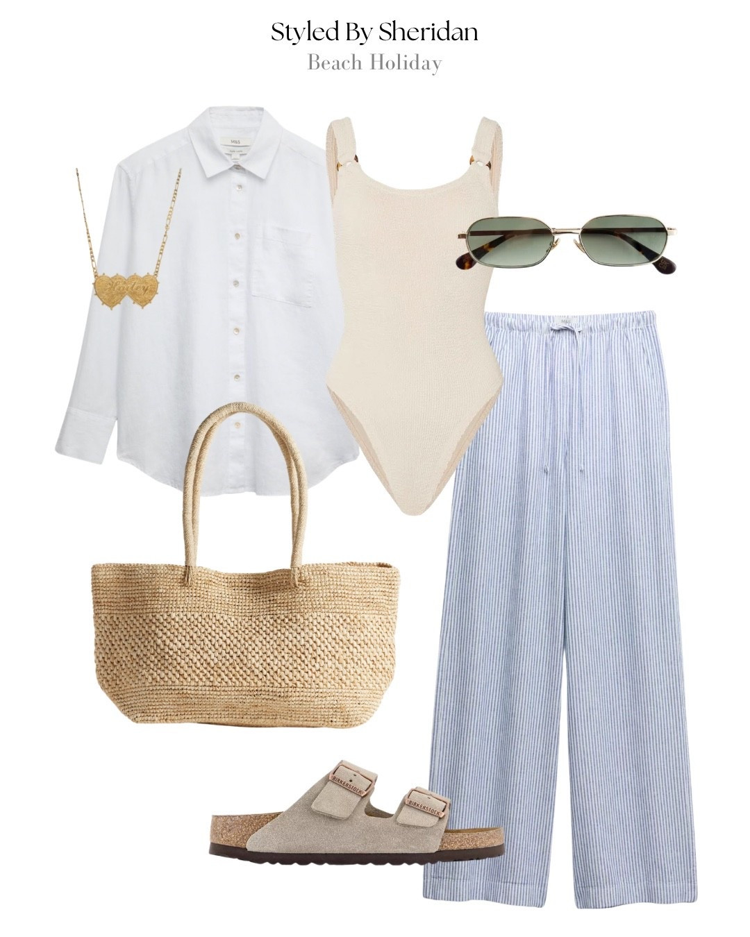 Styling striped linen trousers

#LTKsummer #LTKswimwear #LTKstyletip