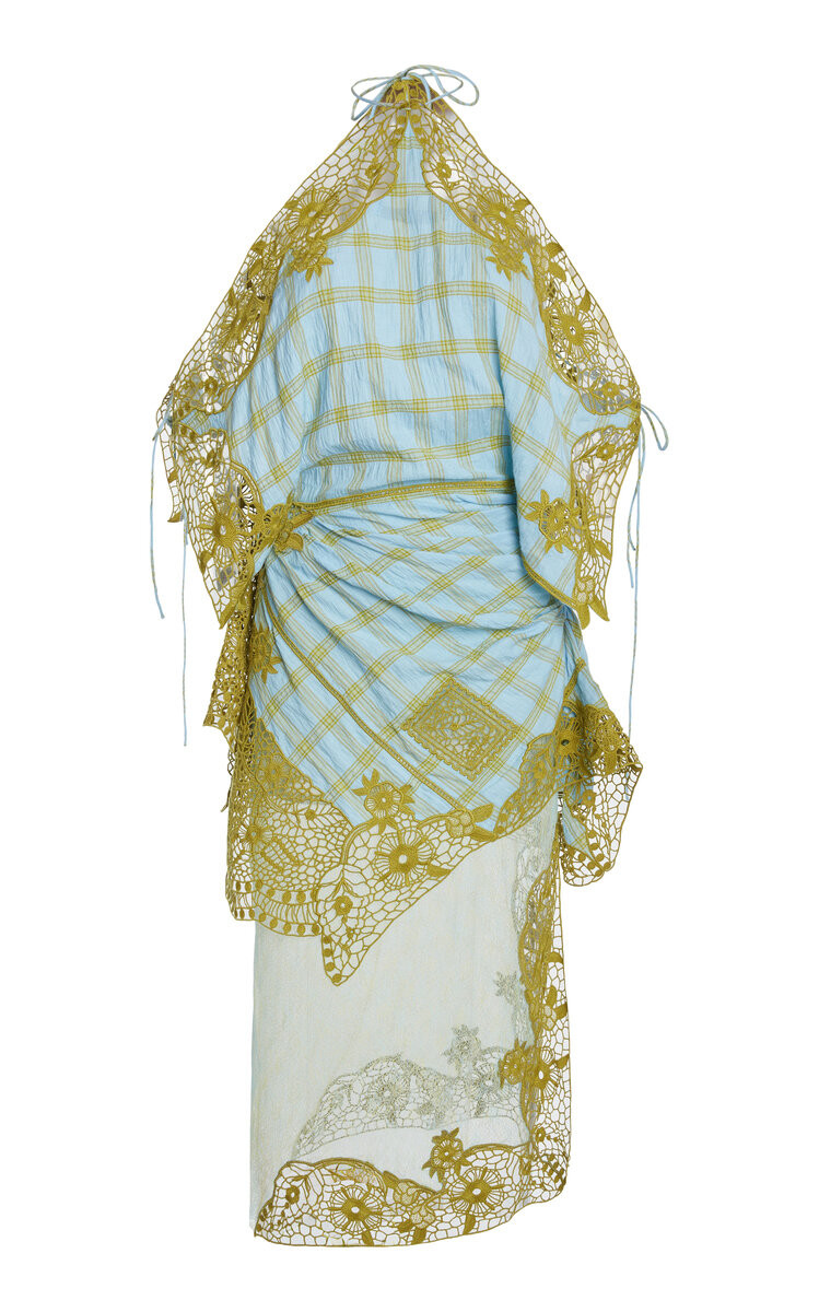 Embroidered Handkerchief Envelope Cotton Dress | Moda Operandi (Global)