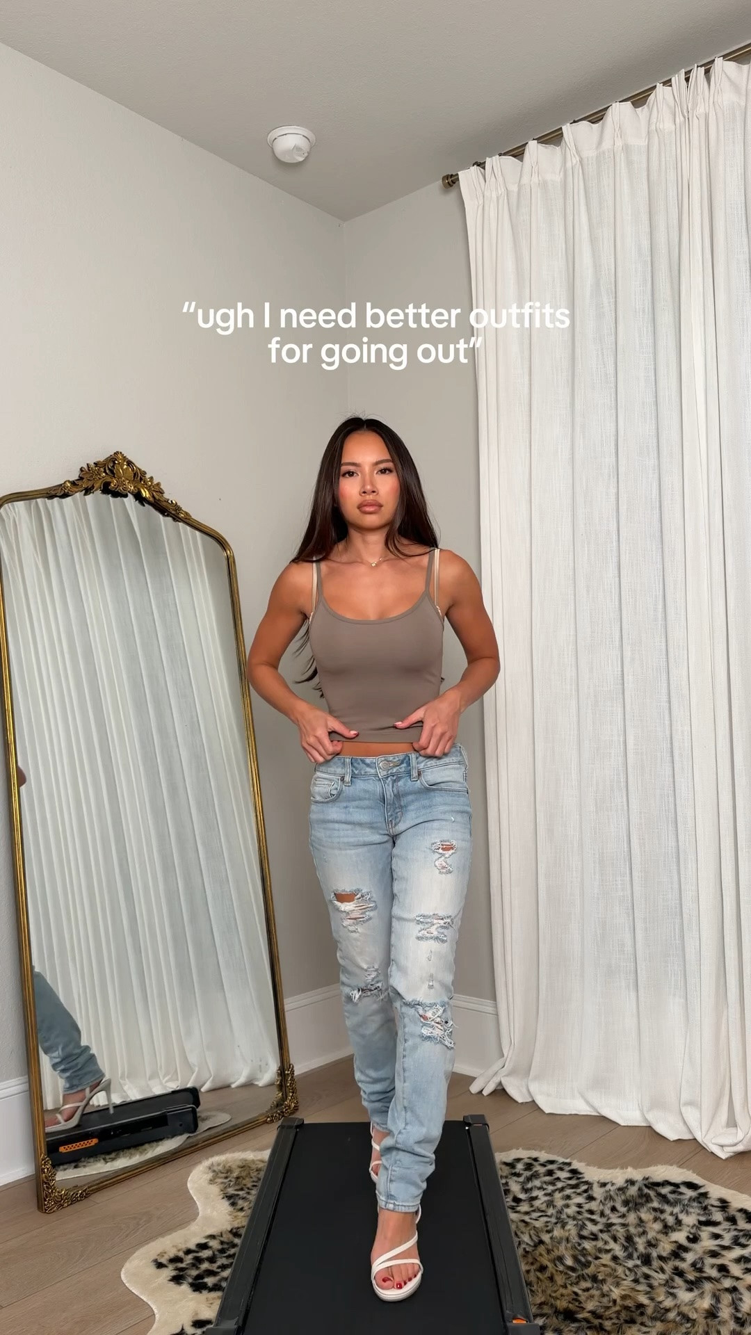 PART TWO ⭐️
first outfit: satin pants @aprilsevenstudios
fringe top @fashionnova