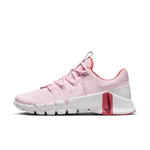 Nike Free Metcon 5 Women's Workout Shoe DV3950, Pink Foam Dark Team Red Adobe, 8.5 | Amazon (US)