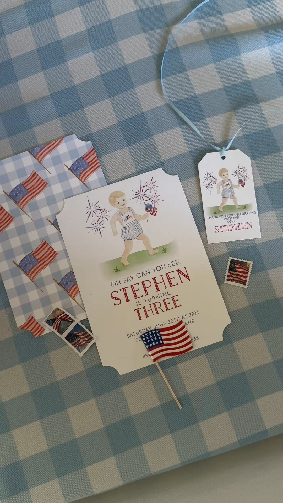 All American boy third birthday 