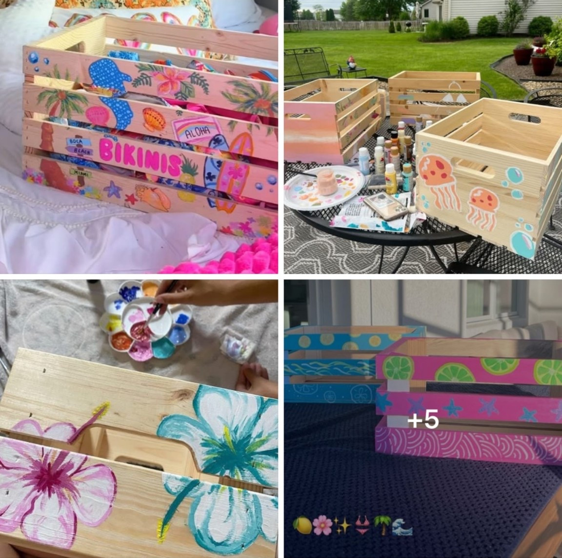 Girl’s day idea: let’s paint bikini boxes 🌺🏄🏽‍♀️👙🍋

#LTKSeasonal #LTKSwim #LTKHome