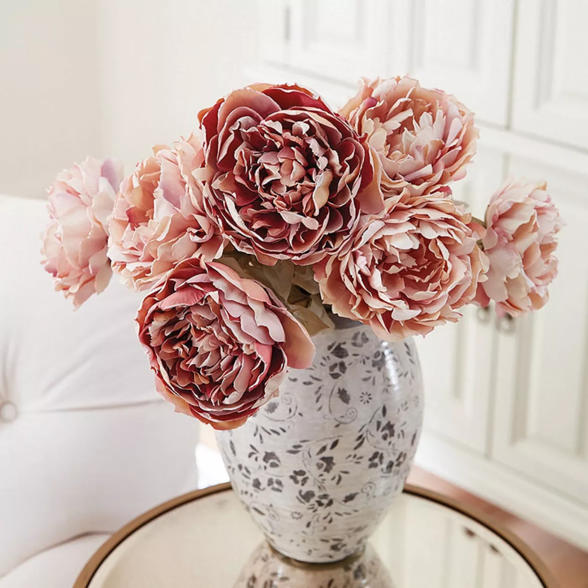 CEWOR 15pcs Artificial Pink Roses … curated on LTK