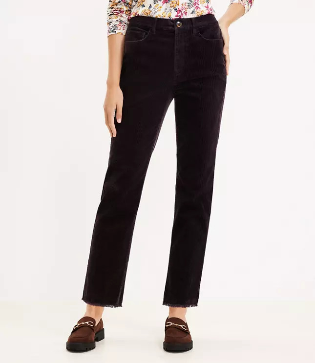 Straight Corduroy Pants | LOFT
