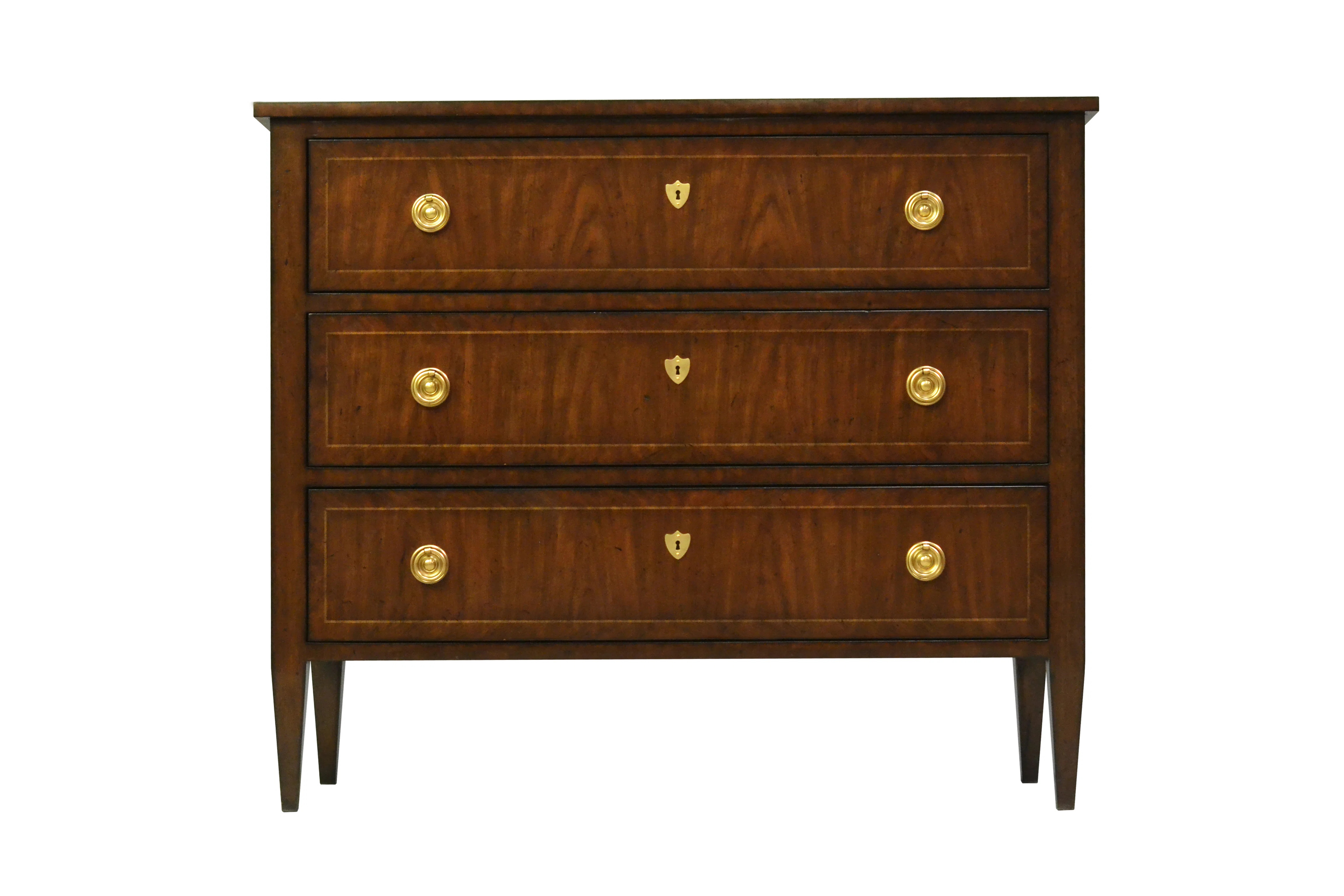 Solid Wood 44'' W 3 - Drawer Dresser | Wayfair North America