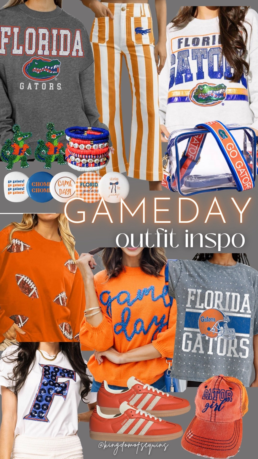 Florida Gators gameday inspo!! 

#LTKSeasonal #LTKFindsUnder50 #LTKSaleAlert