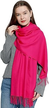 DonDon Schal Damen Winter Wollschal Winterschal warm weich 185 x 65 cm | Amazon (DE)