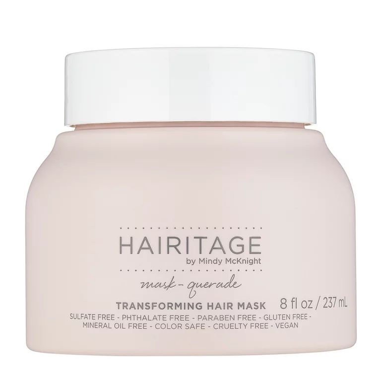 Hairitage Mask-Querade Moisturizing Argan Oil Hair Mask with Shea Butter, Aloe & Soy Protein for ... | Walmart (US)