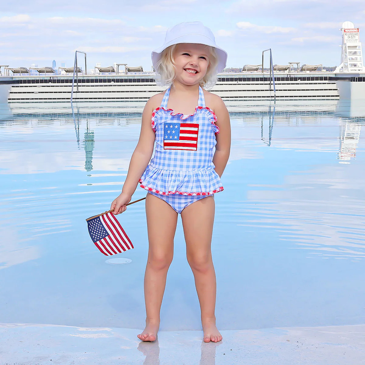 Americana One Piece Swimsuit | Classic Whimsy