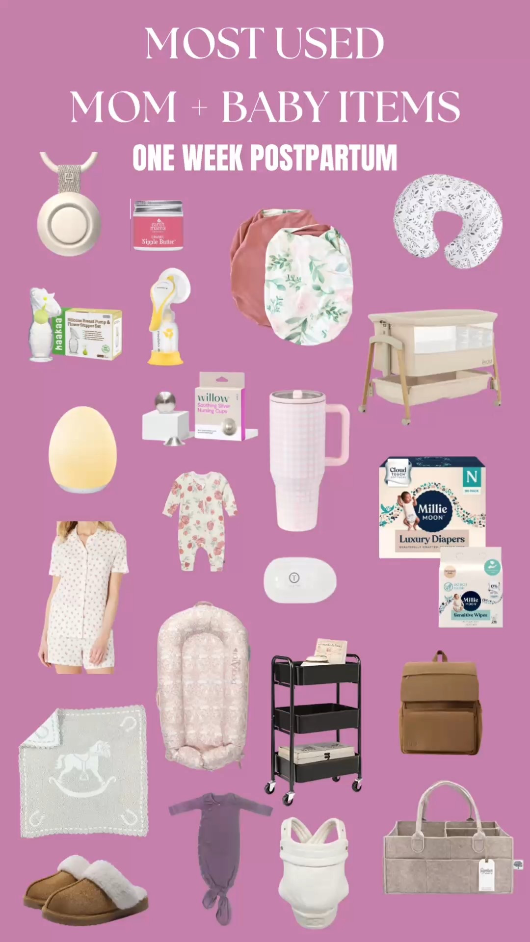 My most used mom and baby items - one week postpartum

It’s so hard to believe I have been a mom for a full week now! These items have been crucial for healing, breastfeeding and keeping baby girl happy! 

#LTKFamily #LTKBaby