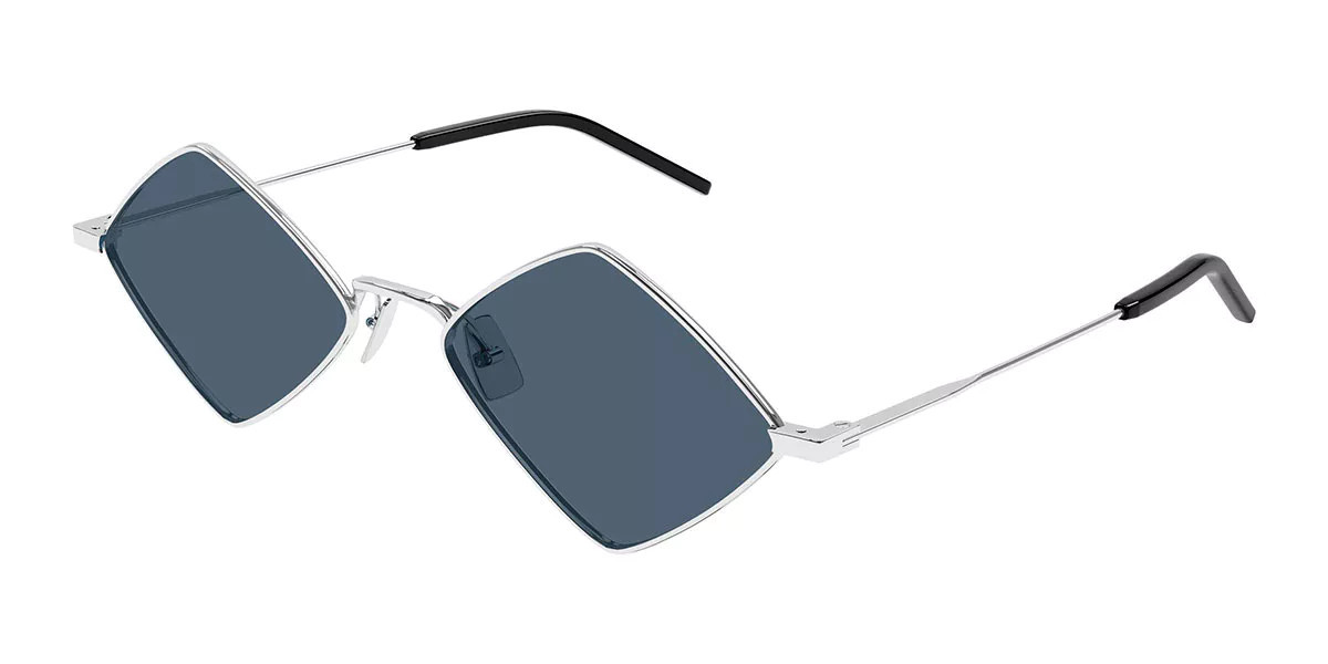 Saint Laurent SL 302 LISA 012 Men's Sunglasses Silver Size 55 - Free RX Lenses - Free RX Lenses | SmartBuyGlasses Global