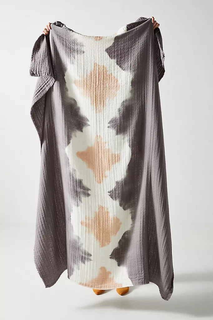 Airy Gauze Throw Blanket | Anthropologie (US)
