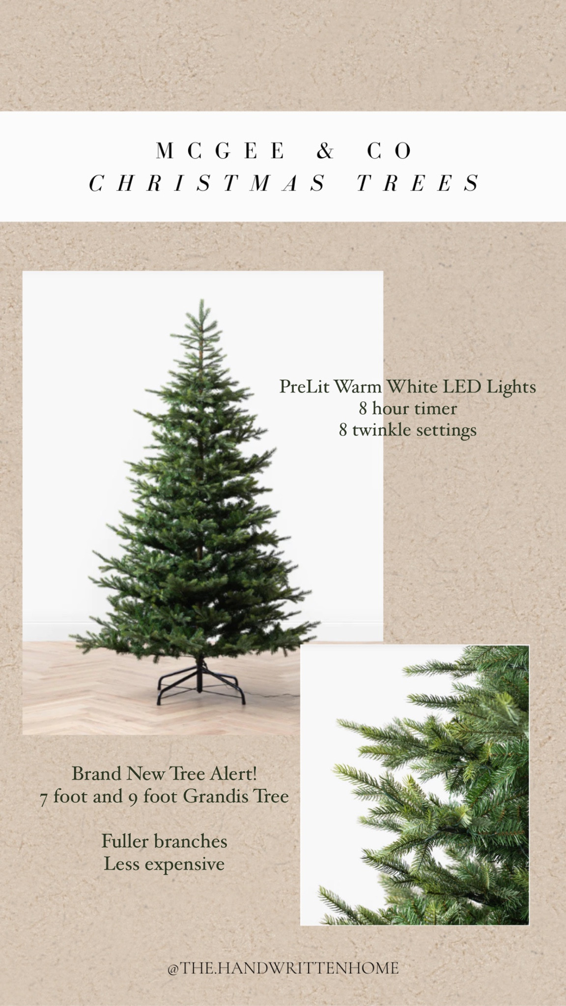 McGee & Co Grandis Tree in 9 foot and 7 foot Christmas trees

Prelit tree
Christmas decor
McGee
Studio McGee
Holiday decor

#LTKhome #LTKsalealert #LTKSeasonal