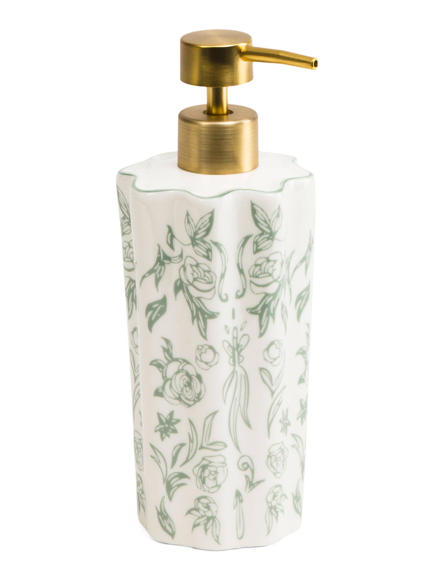 Scalloped Orsay Soap And Lotion Dispenser | TJ Maxx
