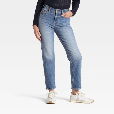 Women's Mid-Rise 80's Slim Straight Ankle Jeans - Universal Thread™ | Target