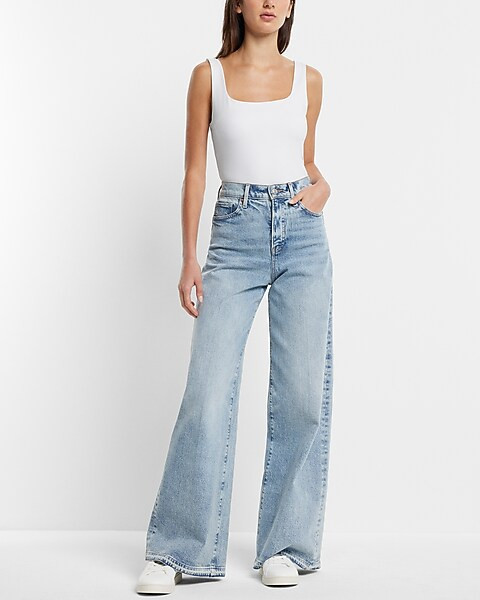 Body Contour High Compression Square Neck Bodysuit | Express