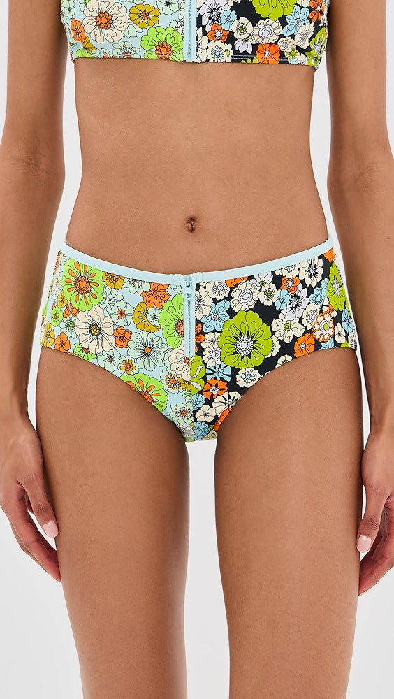 Orange Blossom Zip Boy Briefs | Shopbop