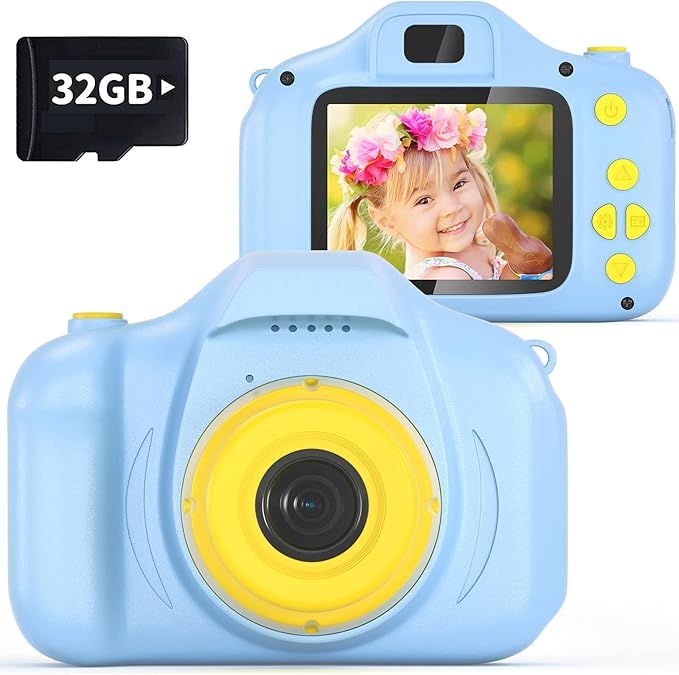 VATENIC Kids Camera Girls Birthday Christams Gift for Boys Age 3-12, Children Digital Cameras for... | Amazon (US)
