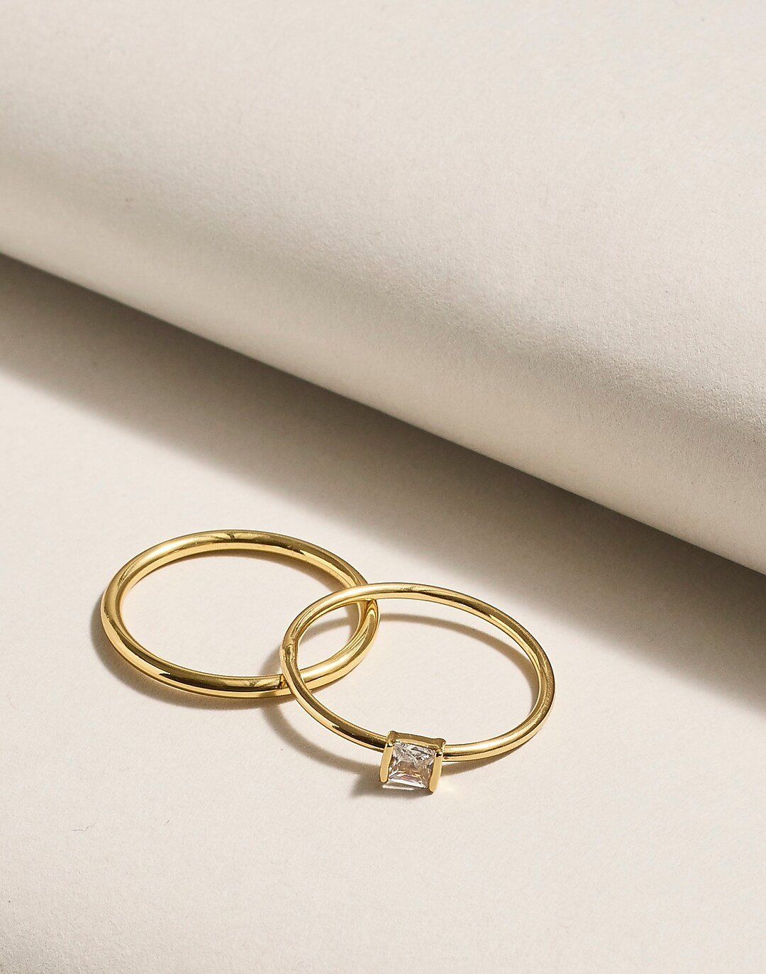 Delicate Collection Demi-Fine Stacking Ring Set | Madewell