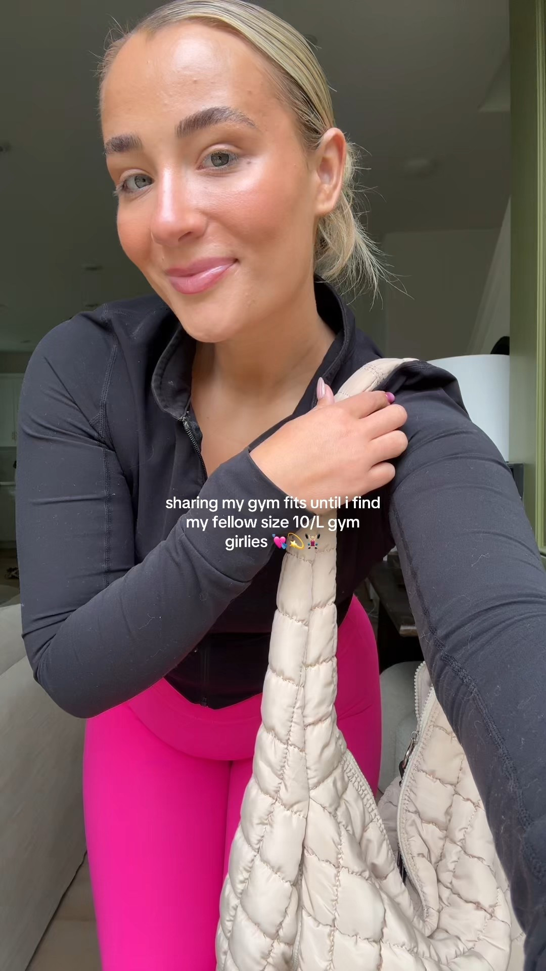 size 10 Buffbunny collection ootd 💖 discount code AMY
jacket is sold out — wearing a large in sports bra and legacy leggings :-) 

#LTKFindsUnder100 #LTKMidsize #LTKActive