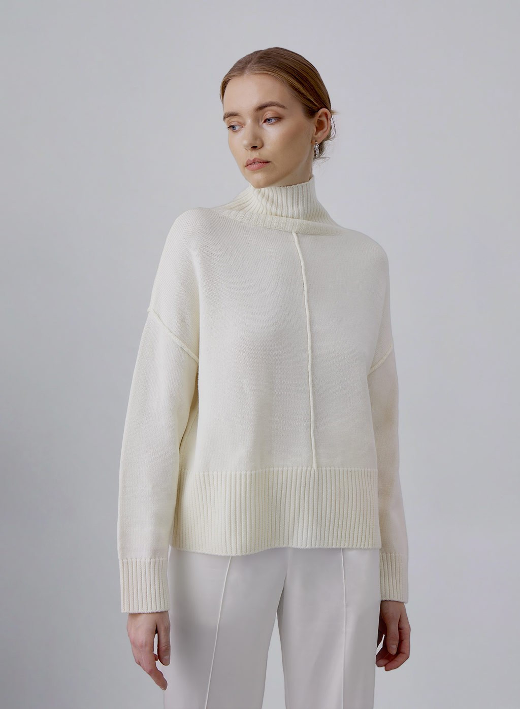 Soft Merino Wool Turtleneck Sweater | Silk Maison