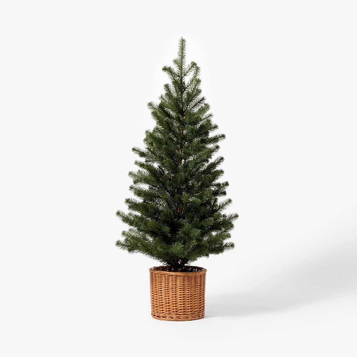 XL Pine Artificial Tree in Basket - Threshold™ designed with Studio McGee | Target