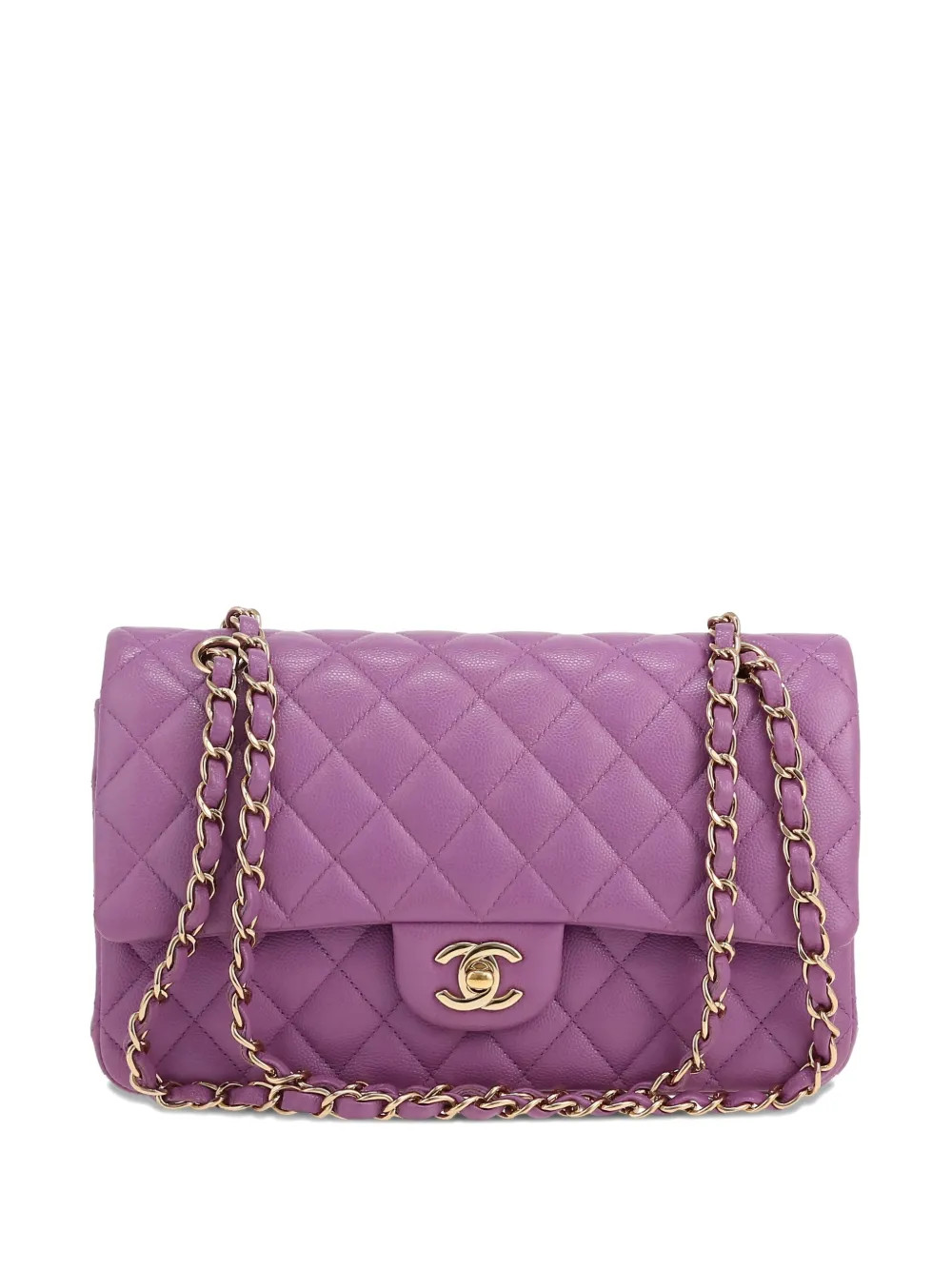 CHANEL Pre-Owned Timeless Classic Handbag | Purple | FARFETCH OM | Farfetch Global