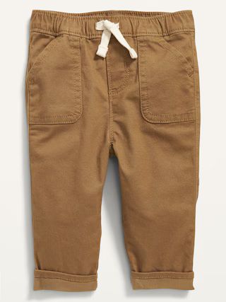 Soft Twill Pull-On Pants for Baby | Old Navy (US)