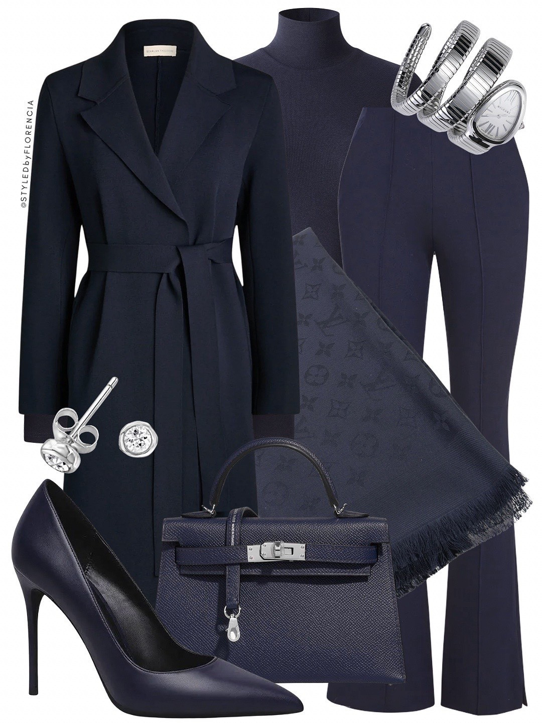 Bundled up in navy for the office💙✨

#LTKFindsUnder100 #LTKSaleAlert #LTKFindsUnder50