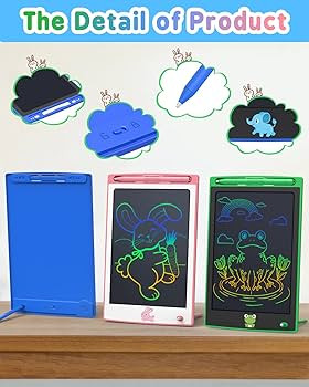 BAVEEL 3 Pcs in 1 Pack LCD Writing Tablets for Kids, Toddler Toys Gifts for Age 2 3 4 5 6 Girls B... | Amazon (US)