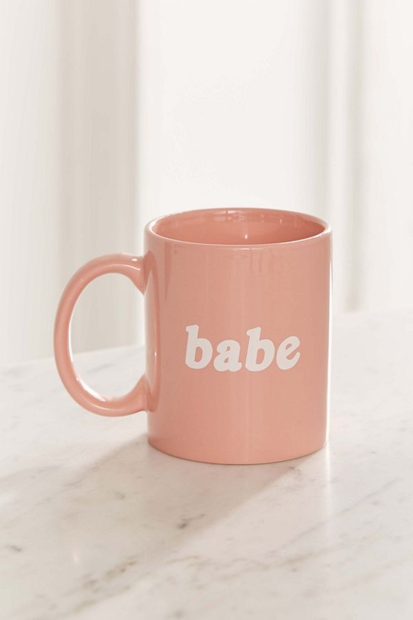 Babe Mug – Light Pink | Urban Outfitters (US and RoW)