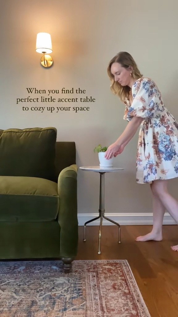 Creating a cozy little spot is as easy as adding a small end table with a little decor and a coffee (or cocktail!)

#cozycorner #sidetable #endtable #loungearea #homedesign #homestyling

#LTKHome #LTKOver40